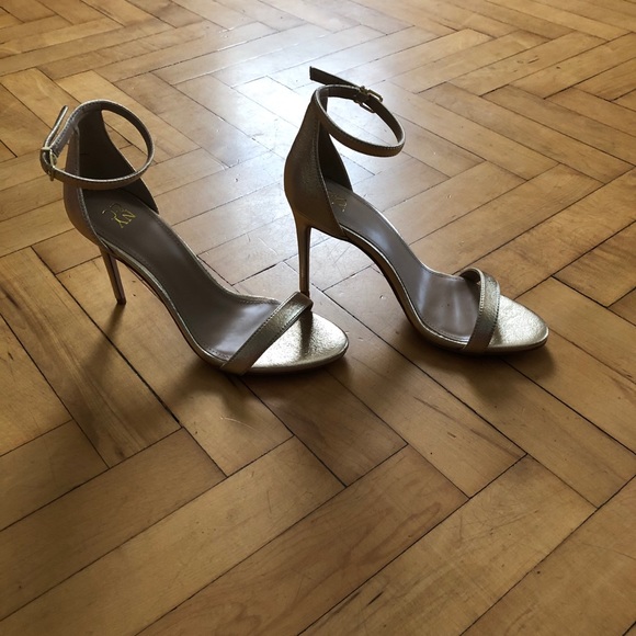 New York & Company Shoes - Gold Heels